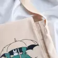 Bej My Neighboor Totoro Kanvas Postacı Çanta