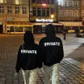 Black Sırt Private Sweatshirt