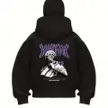 Purple Stranger Baskılı Kar Maskeli Ninja Unisex Sweatshirt Hırka