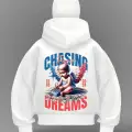 Chasing Dreams Detail Full Mask Oversize Hırka