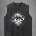 Cosmic Eye Unisex Vintage Eskitme Atlet