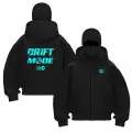 Drift Mode On Baskılı Kar Maskeli Ninja Unisex Sweatshirt Hırka