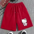 Kırmızı Hello Kitty Detaylı Şort