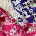 Kırmızı My Little Pony Pinkie Pie Desenli Şık Alt Üst Takım