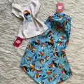 Mavi My Little Pony Rainbow Dash Desenli Şık Alt Üst Takımı