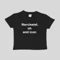 Narcissist Crop Baby Tee