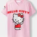 Pembe Hello Kitty 50 Blink Forma Unisex T-shirt