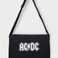 Siyah Acdc Postacı Çanta