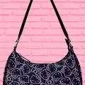 Siyah Hello Kitty Lolita Kol Çantası
