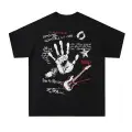 Siyah Made Extreme Guitar Unisex Kısa Kollu Tshirt