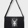 Siyah Spiderman Skull Postacı Çanta
