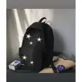 Stars Baskılı Unisex Okul Sırt Çantası
