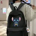 Stitch Face Baskılı Okul Sırt Çantası