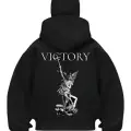 Victory Save Siyah Samuray Kar Maske Sweatshirt Hırka