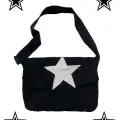 Yıldız detay postacı çanta