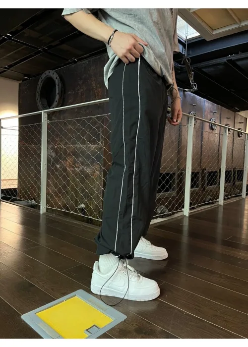 ÇİFT PİLE DETAY PARAŞÜT EŞOFMAN ALTI