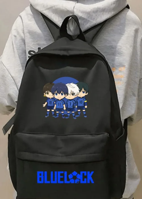 Anime Blue Lock isagi Nagi Baskılı Sırt Çantası