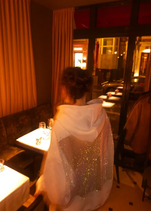 Beyaz Crystal Vision Sweatshirt