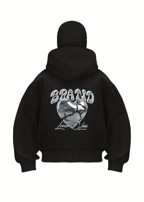 Brano Baskılı Kar Maskeli Ninja Unisex Sweatshirt Hırka