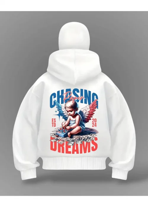 Chasing Dreams Detail Full Mask Oversize Hırka