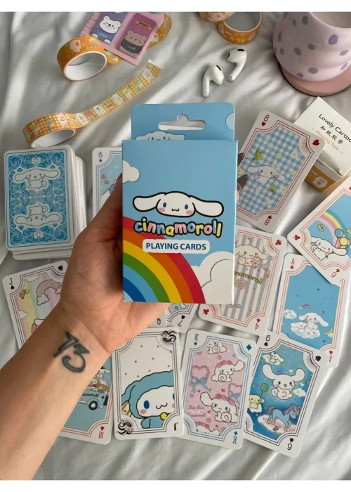 Cinnamoroll İskambil Poker Kartı