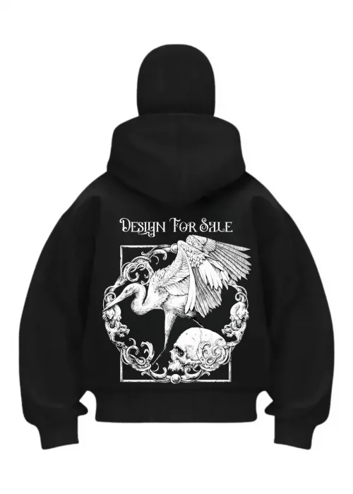 Design For Siyah Samuray Kar Maske Sweatshirt Hırka