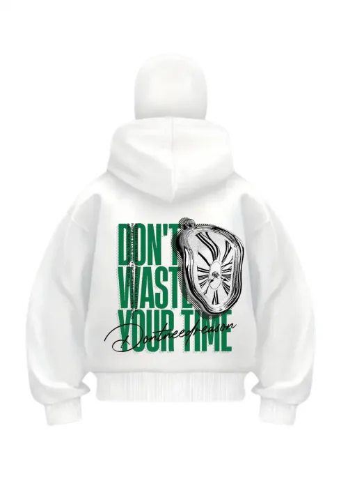 Dont Your Time Detail Full Mask Oversize Hırka