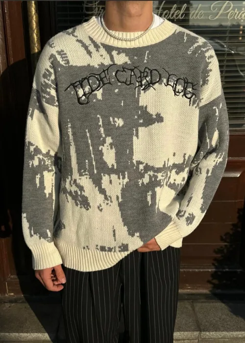 Fade krem premium triko kazak