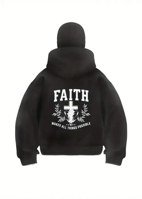 Faıth Baskılı Kar Maskeli Ninja Unisex Sweatshirt Hırka