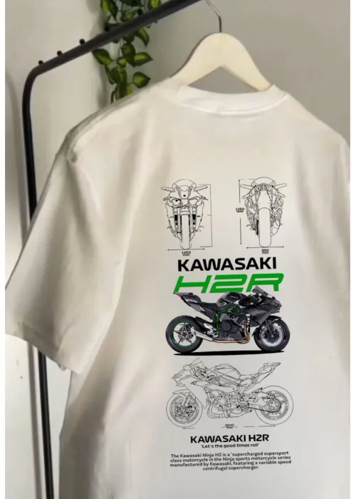 H2r Detail Oversize Unisex T-shirt