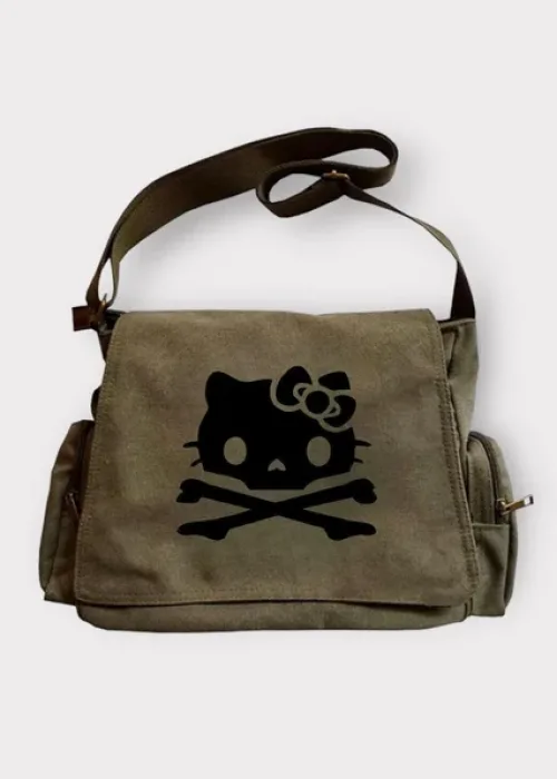 haki Kitty Kurukafa Postacı Çanta