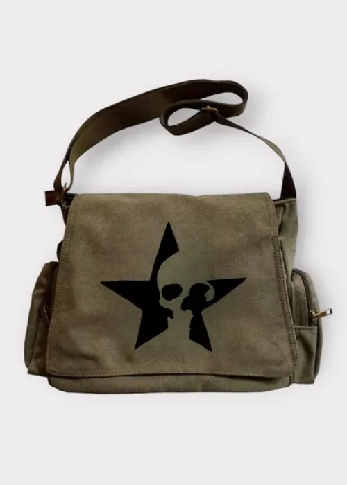 Haki Kurukafa Star Postacı Çanta