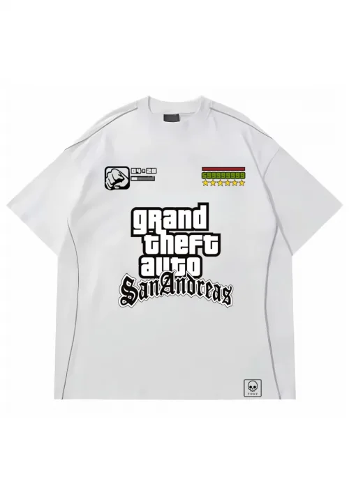 Hip-hop Streetwear GTA San Andreas Extra Cash Jersey (Unisex) T-Shirt