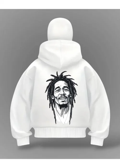 Human Street Detail Full Mask Oversize Hırka