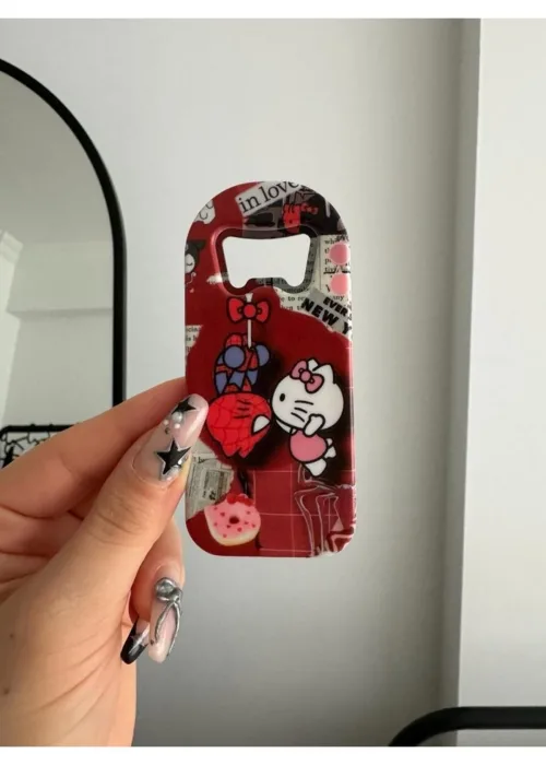 Kitty Spider Magnetli Kapak Açacağı