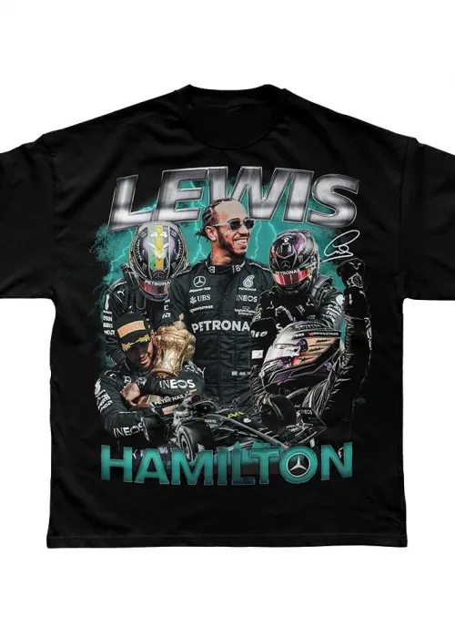 LEWIS HAMILTON F1 TİŞÖRT