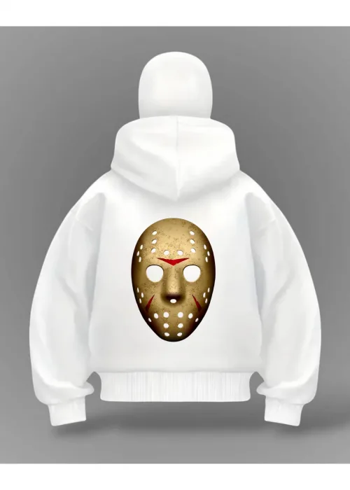 Mask Devil Detail Full Mask Oversize Hırka