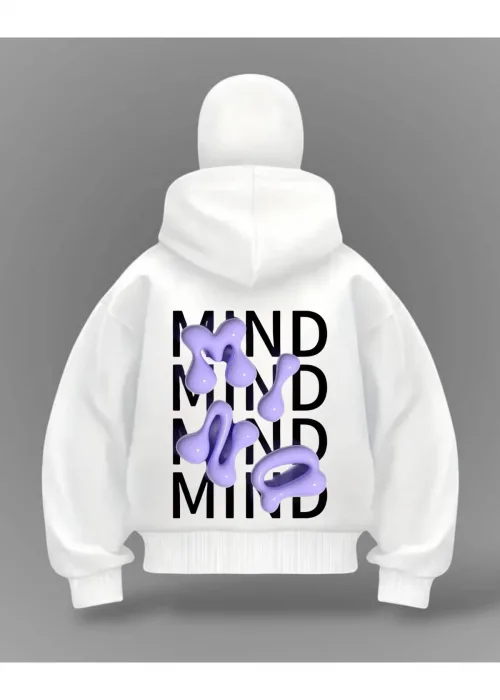Mind Mind Detail Full Mask Oversize Hırka