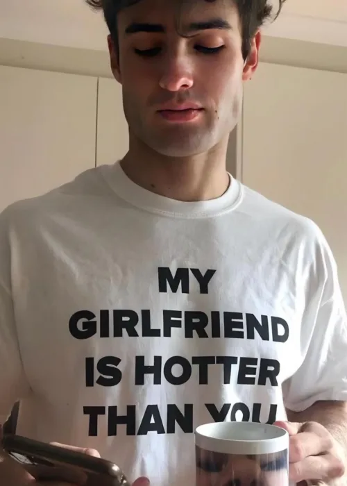 My Gırlfrıend Oversize T-shirt