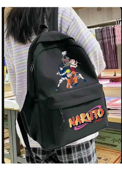 Naruto Baskılı Unisex Okul Sırt Çantası
