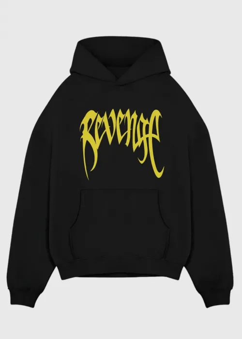 REVENGE Baskılı Oversize Sweatshirt