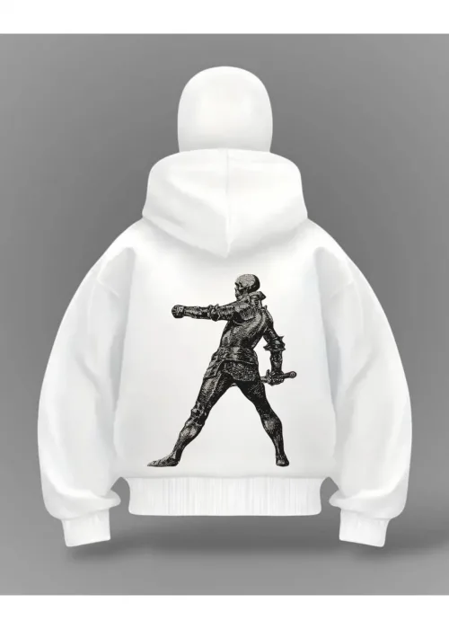 Soldiers Detail Full Mask Oversize Hırka