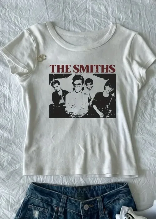 THE SMITHS BEYAZ CROP
