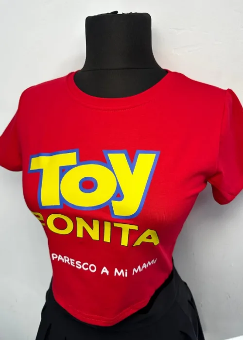 Toy Bonita Kırmızı Crop