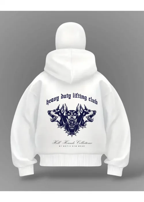 Two Dogs Street Detail Full Mask Oversize Hırka