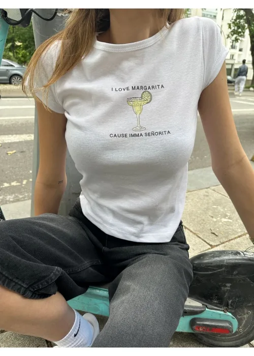 y2k I love Margarita T-shirt