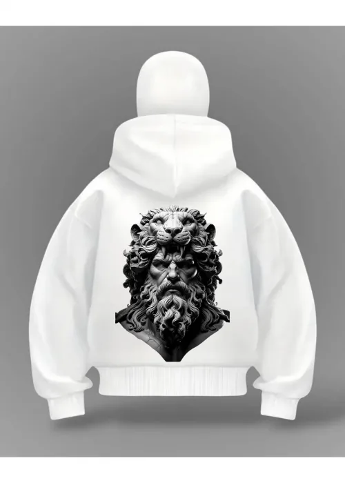 Zeus Detail Full Mask Oversize Hırka