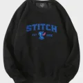 3 İplik Şardonlu Stitch Sweatshirt