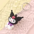 Kuromi kız erkek Sanrio anahtarlık Kawaii