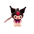 Kuromi kız erkek Sanrio anahtarlık Kawaii